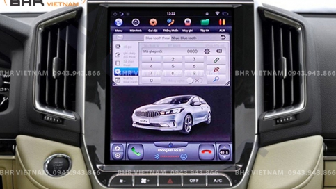 Màn hình DVD Android Tesla Toyota Land Cruiser 2016 - 2020